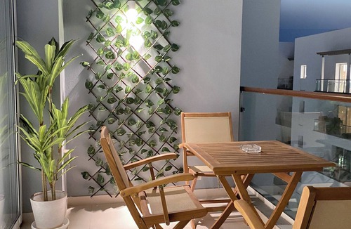 Seeb Apartment | Chic 1BRlPool &Walkable Hotspots