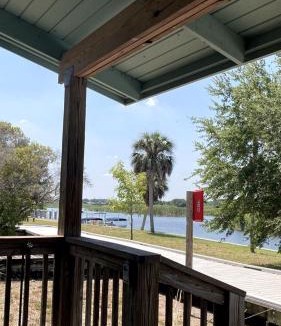 Braden River House | Colorful Waterfront Cabin Rentals on the Braden River near Sarasota, Florida