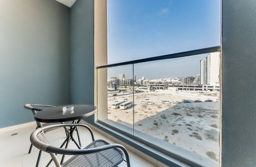 Al Barsha Apartment | Community View 1BR, Perfect Location Near Miracle Garden and Butterfly Garden