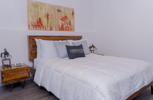 San Miguel Apartment | Corporate Stays | Arborea Flats | Modern 1 Bedroom I Santa Ana