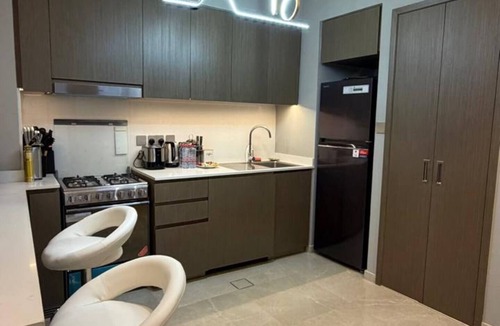 Downtown Dubai Apartment | Cozy 1-bedroom apartment in tranquil Dubai with AC and fitness room