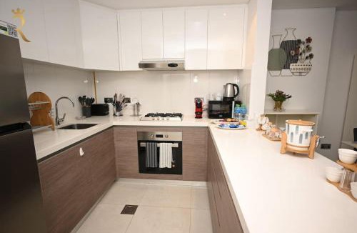 Al Raha Beach Apartment | Cozy Chic 2BR - Al Raha Elegant Haven
