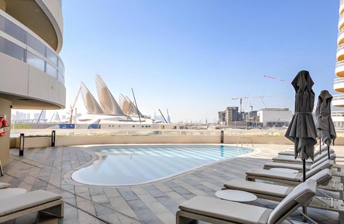 Saadiyat Cultural District Apartment | Desert Key Luxury Apt with Seaview, Saadiyat Island