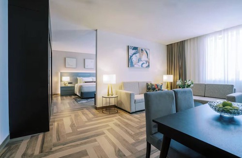 Al Muraqqabat Hotel | Dubai Adventure Hub | Rooftop Infinity Pool, Burj Khalifa & Thrilling Downtown