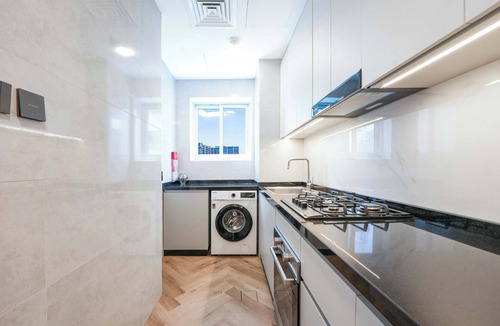 Al Barsha Apartment | Elegant new 1BR in Arjan with Rooftop Pool