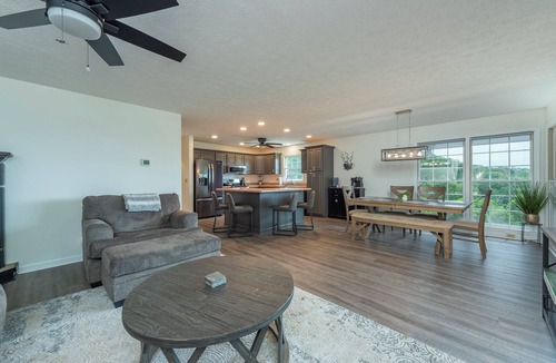 Candler House | Endless View | Pet-Friendly, Game Room, Fire Pit & Mountain View!