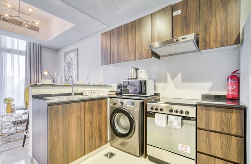 Dubai Ski Chalet | Exquisite 4BR Townhouse at DAMAC Hills 2 Victoria by Deluxe Holiday Homes