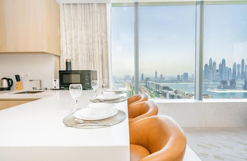 Palm Jumeirah Apartment | FAM Living - Palm Tower Attached to St Regis Palm Tower 1Bed - Palm Jumeirah Views