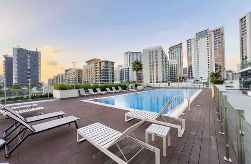 Nad Al Sheba Apartment | Free housekeeping visits during your stay - StayShort - Sleeps 4 Modern 1BR at Azizi Riviera 47