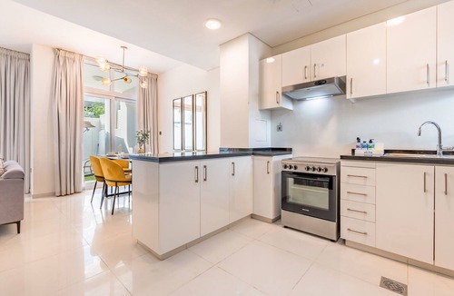 Dubai Ski Chalet | Furnished 3BR Townhouse, Just Minutes’ Drive from Al Marmoom Heritage Village