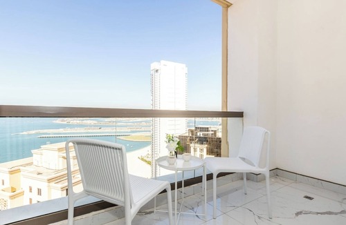 Al Sufouh 2 Apartment | GMA Murjan 2BR Full Sea Wow View High Floor
