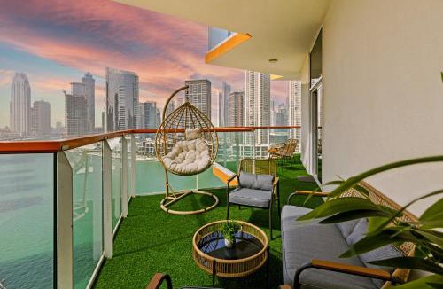 Business Bay Apartment | Gogoto6 2BR Super Premium Canal & Burj Khalifa View