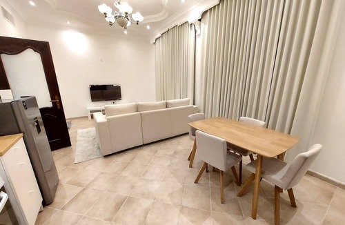 Abu Dhabi Apartment | HARF22-G02-01 Chic 1-bedroom apartment with WiFi, AC in fabulous Abu Dhabi