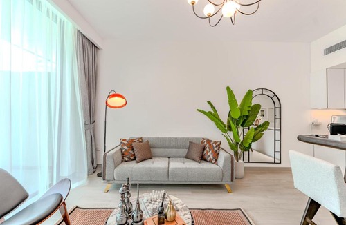 Jumeirah Village Circle Apartment | HAVN - High floor 1 bedroom in JVC
