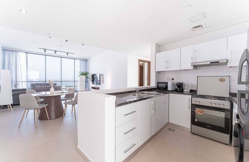 Dubai Media City Apartment | HAVN - High-Floor 2- Bed at Hilliana, Burj View