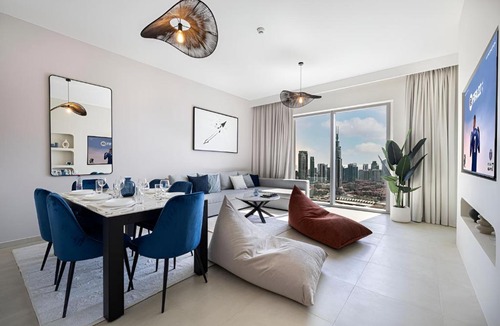 Za'abeel 2 Apartment | High Rise Haven I Burj and Fountain View I Vast Outdoor