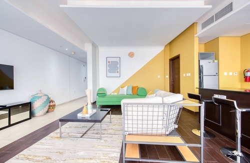Dubai Sports City Apartment | Homely 1BR at The Matrix Dubai Sports City by Deluxe Holiday Homes