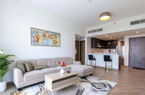 Al Satwa Apartment | HomesGetaway-Stylish 1BR in 1 Residence Al Kifaf Tower 1