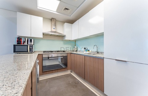 Jadaf Apartment | Huge Balcony Overlooking Creek Harbour with Glimpses of Burj Khalifa