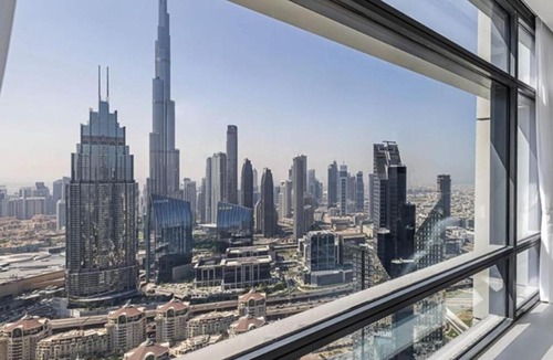 DIFC Apartment | Index Tower DIFC with Burj Khalifa View Chic 1 BR