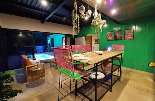 Pinilla Villa | Jungle Container Private Pool 8 Min Avellanas