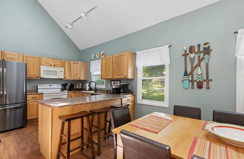 Paw Paw Lake House | Lake Front, Hot Tub, Game Room, Kayak/SUPs, Firepit, Pet Friendly