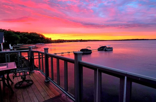 Saratoga Springs Condo | LAKEFRONT, Dock, Near Restaurants, Track & Downtown Saratoga Springs!