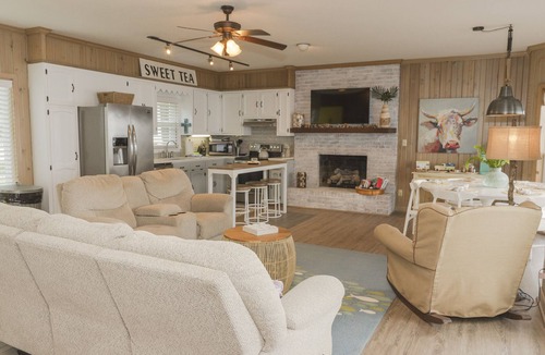Gilbert House | Located on big water with a private dock, Coopers cabin will not disappoint!