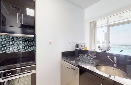 Dubai Marina Apartment | Luxe 1BR | Balcony with Sea Views