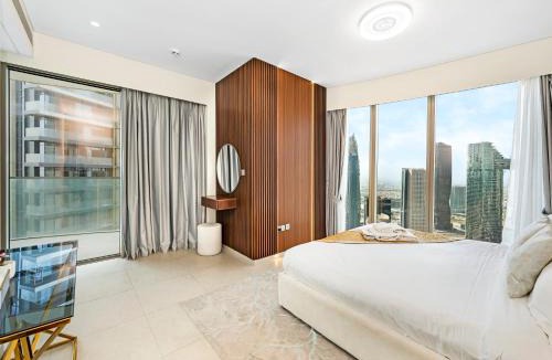 Trade Centre 1 Apartment | Luxe 2BR at Grande Signature Residence The Bellagge with Burj Khalifa View