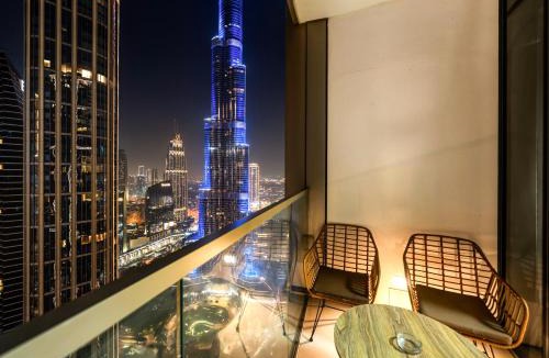 Trade Centre 1 Apartment | Luxe 2BR at Grande Signature Residence The Bellagge with Burj Khalifa View