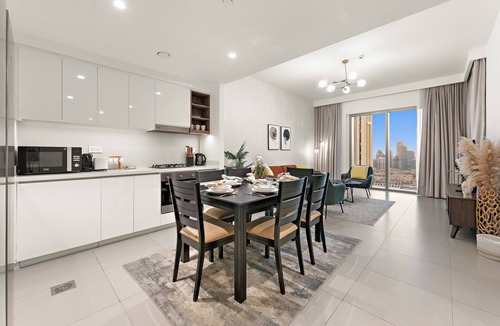 Za'abeel 2 Apartment | Luxurious 2 BR apartment in Downtown Dubai with Burj Khalifa view