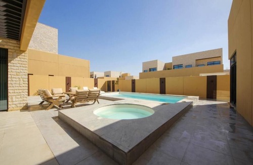 Al Samha Villa | Luxury 4BR + maid's with private pool and near Beach