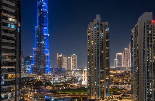 Downtown Dubai Apartment | Luxury 4BR with Hermes Touch & Burj Khalifa View
