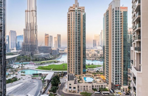 Downtown Dubai Apartment | Luxury 4BR with Hermes Touch & Burj Khalifa View