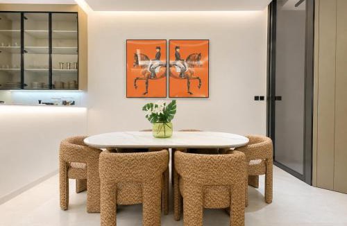 Jumeirah Village Circle Villa | LUXX Live the Dubai Dream! Brand-New Designer Villa with Pools, Padel, Lift, Services
