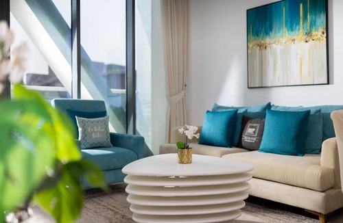 Palm Jumeirah Apartment | Maison Privee - Elegant Palm Retreat with Iconic Sea & Marina Vws