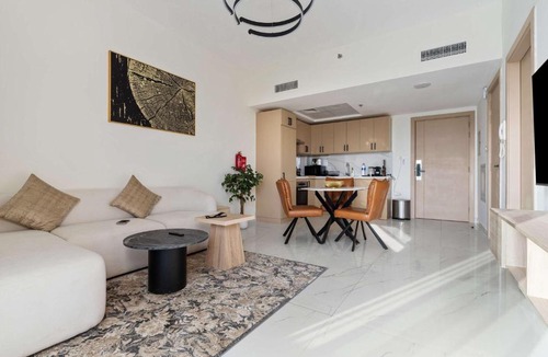 Jebel Ali Apartment | Modern 1BR Near Metro with Pool Gym & Balcony