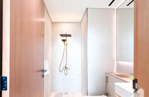 Madinat Zayed Apartment | Modern Studio with balcony Binghatti Gardenia