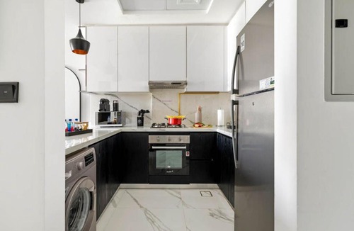 Al Barsha Apartment | New 1BR with Full Balcony Gym Pool and Sauna