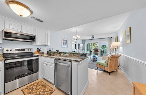 Seabrook Island Villa | Ocean View Atrium Villa! Two Bedrooms, Sleeps 6! Amenity access included! Great Outdoor Porch!