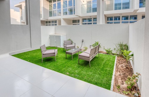 Dubai Ski Chalet | Opulent 3BR Townhouse at DAMAC Hills 2 Akoya by Deluxe Holiday Homes