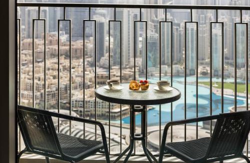 Za'abeel 2 Apartment | Panoramic Burj Khalifa View 3BR Live Fountain Show
