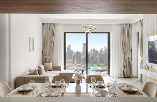 Za'abeel 2 Apartment | Peaceful Dunes 1 - Burj Khalifa & Dubai Mall