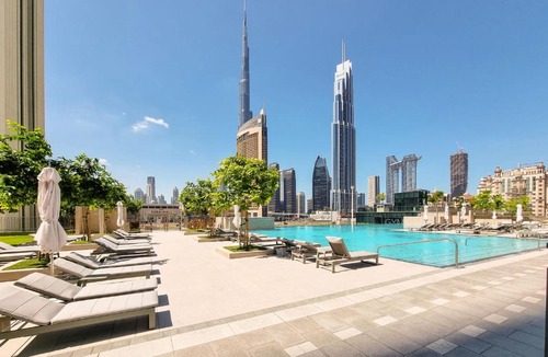 Za'abeel 2 Apartment | Peaceful Dunes 1 - Burj Khalifa & Dubai Mall