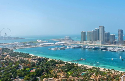 Dubai Media City Apartment | Prestige Heights 1BR with Iconic Oceanview