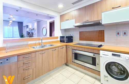 Palm Jumeirah Apartment | Serene 2BR Sea View at the Palm