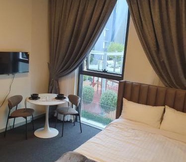 Sharjah Apartment | Snazzy Studio, Cozy & Exquisite
