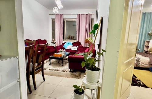 Abu Dhabi Apartment | Soothing 1-bedroom apartment with AC in Abu Dhabi