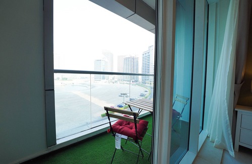 Dubai Sports City Apartment | Spacious 1BHK with Full aminities,Balcony near Dubai Cricket Stadium